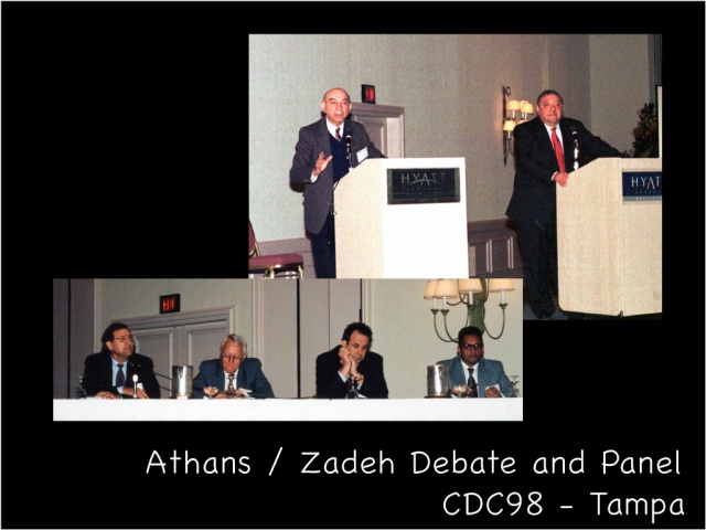 CDC98 Athans Zadeh debate